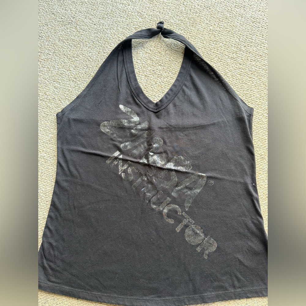 Zumba Fitness Charcoal V-Neck Tank Top